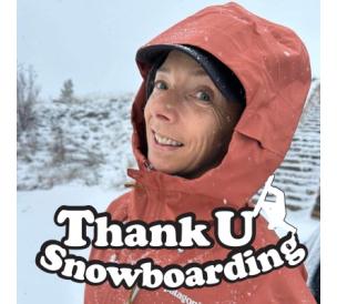 Thank U Snowboarding Podcast - S1 EP10 - Lesley McKenna