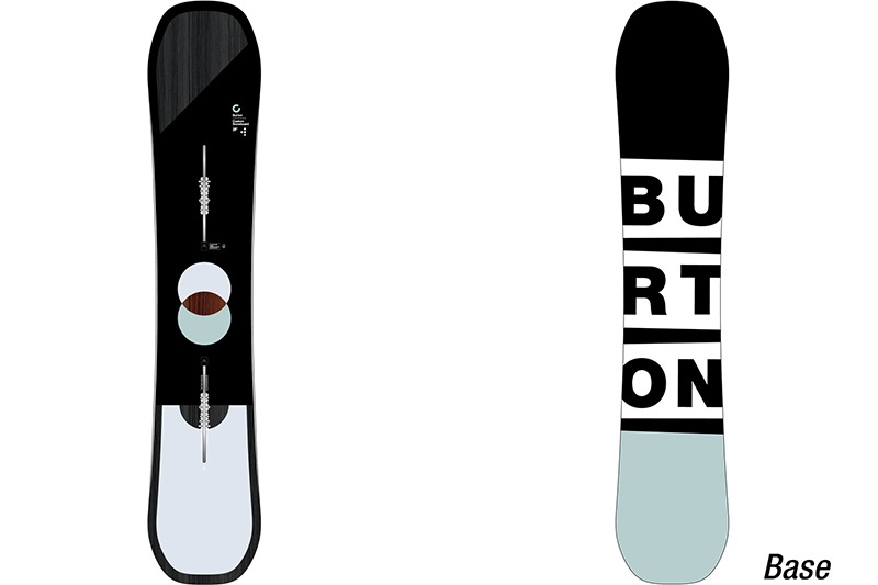 Burton men's custom snowboard