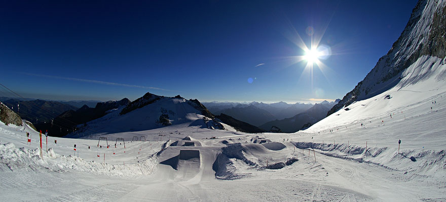 Glacier ski resort