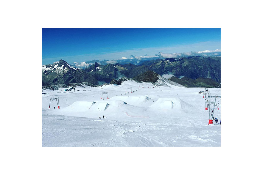 Les Duex Alpes snow park