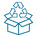 Sustainable Packaging icon